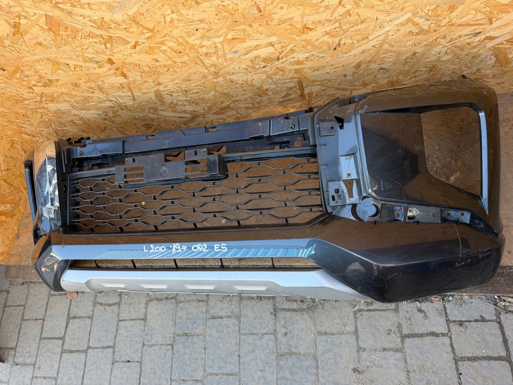 фото №6, Mitsubishi l200 v lift 19- бампер перед