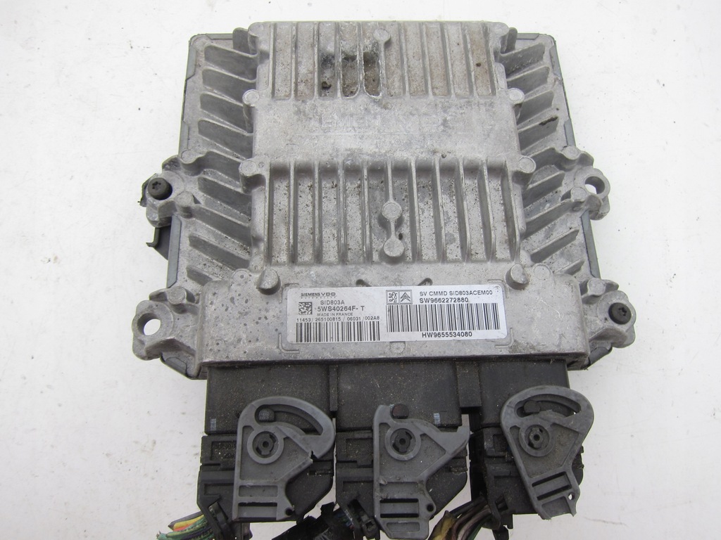 фото №1, Бортовий комп'ютер блок керування siemens 5ws40264f-t 9662272880