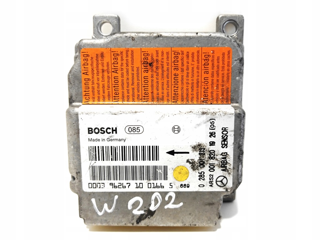 фото №1, Модуль датчик подушка безпеки mercedes w202 0018201926