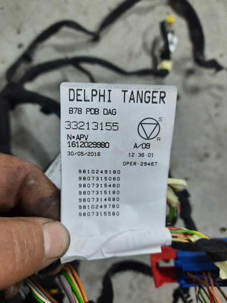 фото №6, C4 picasso ii джгут електропроводка pod панель