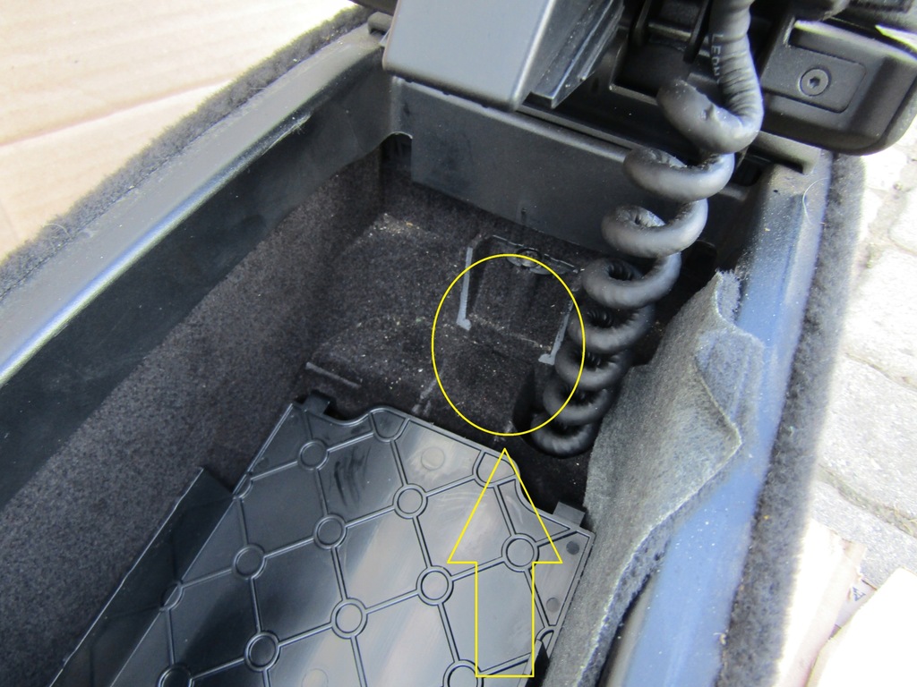 фото №14, 1 mercedes w211 02-06 туннель средний подлокотник бардачок anthrazit