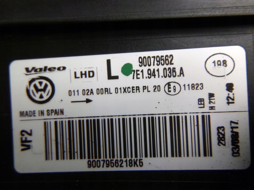 фото №16, Vw t6 multivan лампа левый перед 12 pin full led