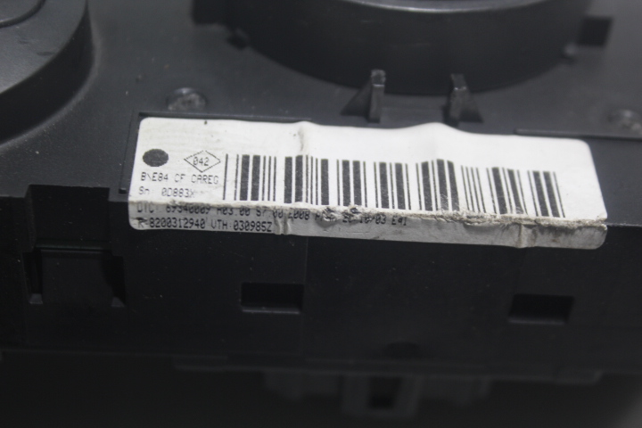 фото №4, Панель керування обдув renault megane ii