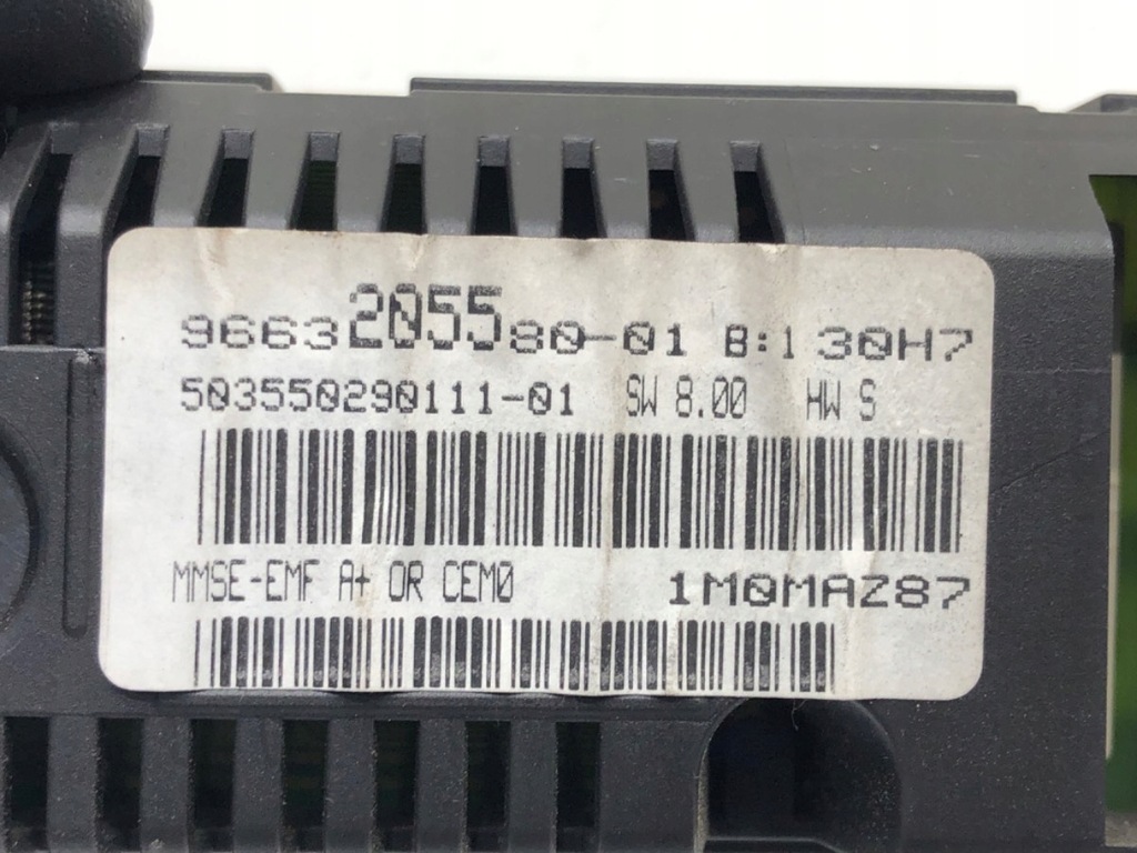 фото №5, Дисплей peugeot 207 9663205580 06-15