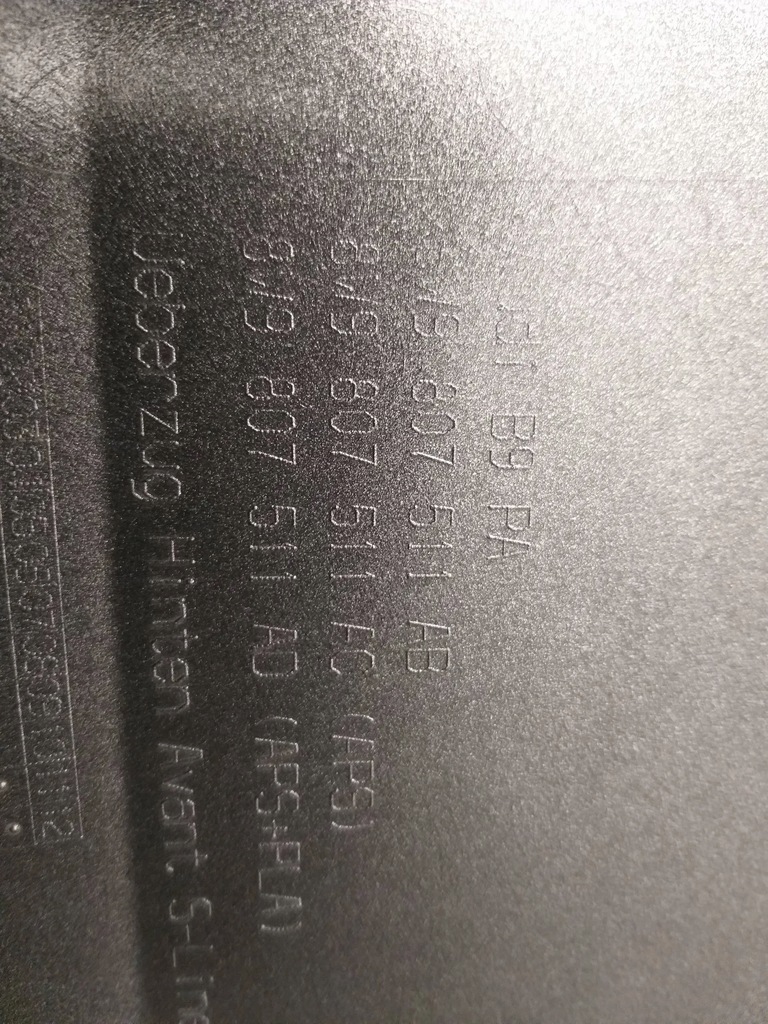 фото №8, Бампер задняя 8w9807511ab audi a4 b9 lift s-line