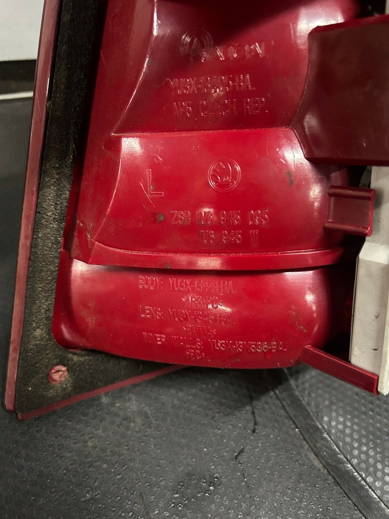 фото №6, Лампа левая задняя задняя octavia i lift hb sedan