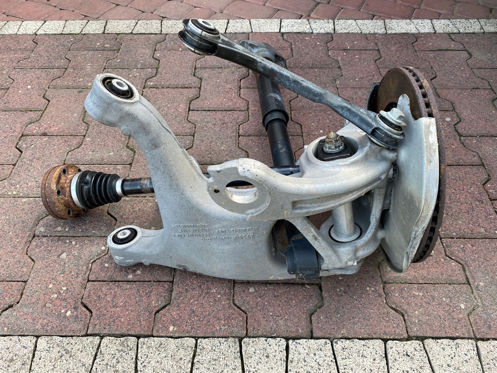 фото №13, Audi a6 c7 3.0 поворотний кулак лівий задня 8r0505431f привідний вал важіль підвіска амортизатор