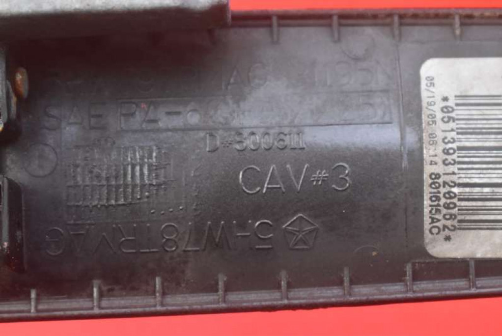 фото №8, Ручка левая перед передняя pjt 5hw78trmag jeep grand cherokee iii wk 04-10