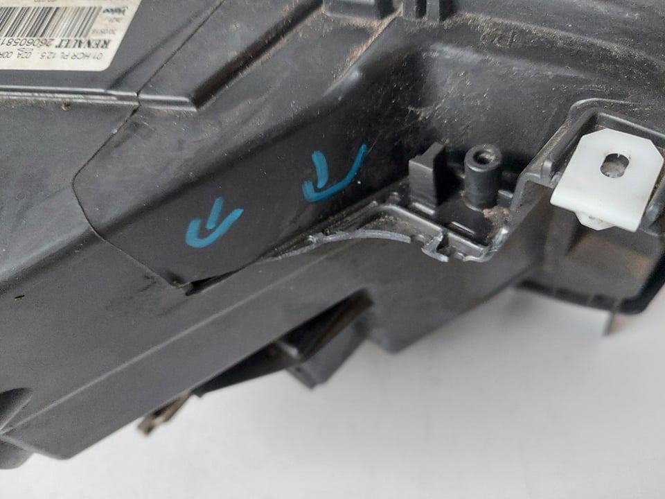 фото №10, Renault espace v fulled лампа левая перед передняя