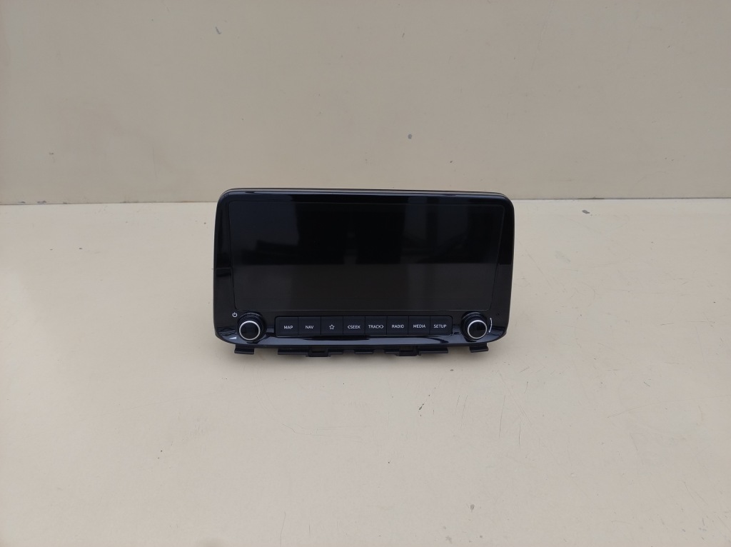 фото №1, Hyundai kona радіо панель навігація 96560-cm100tmt