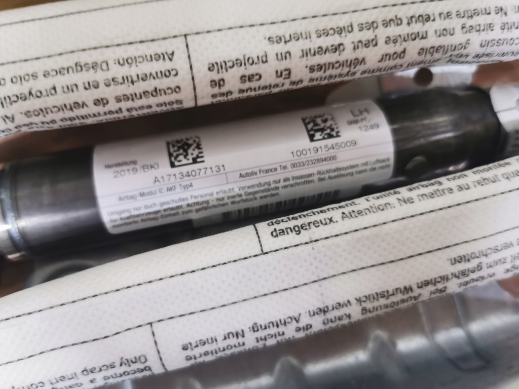 фото №3, Шторка безопасности левая mini cooper r56 новый оригинал