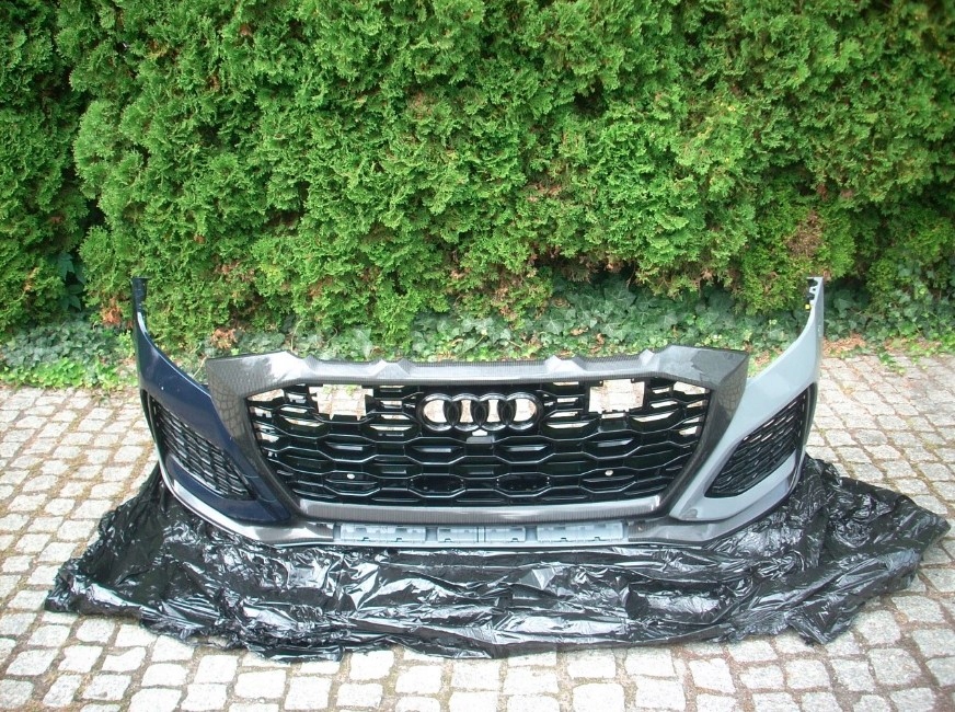 фото №8, Audi rsq8 rs q8 4m8 перед бампер передний решётка радиатора карбон гидрография
