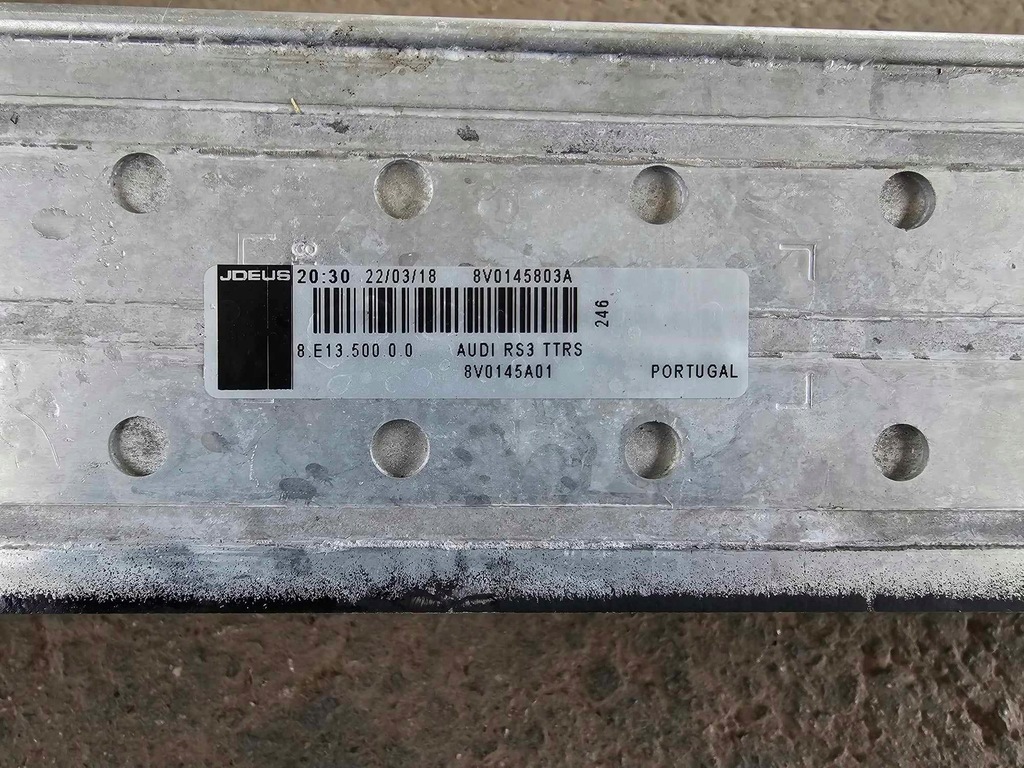 фото №9, Комплект радіатор вентилятори audi rs q3 83a rsq3 2.5 audi tt rs 8s ttrs 2.5