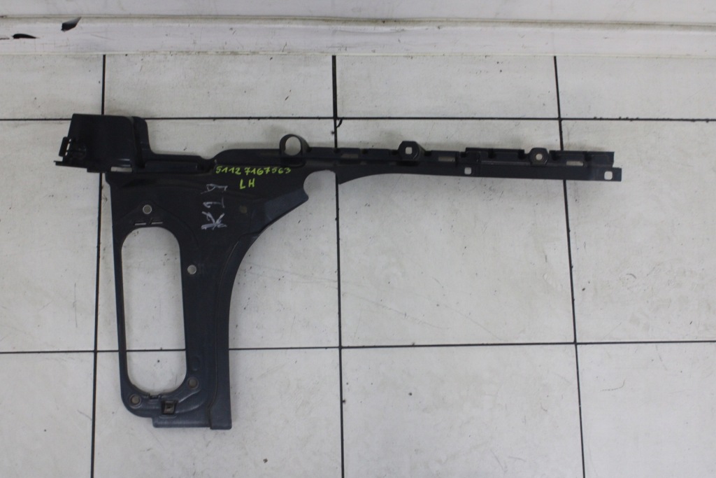 Купить Mini r55 r56 кронштейн направляющая бампера левый задний  51127167563