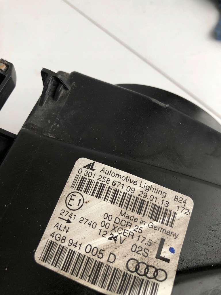 фото №9, Audi a7 s7 4g 2013 перед сторона ліва лампа передня