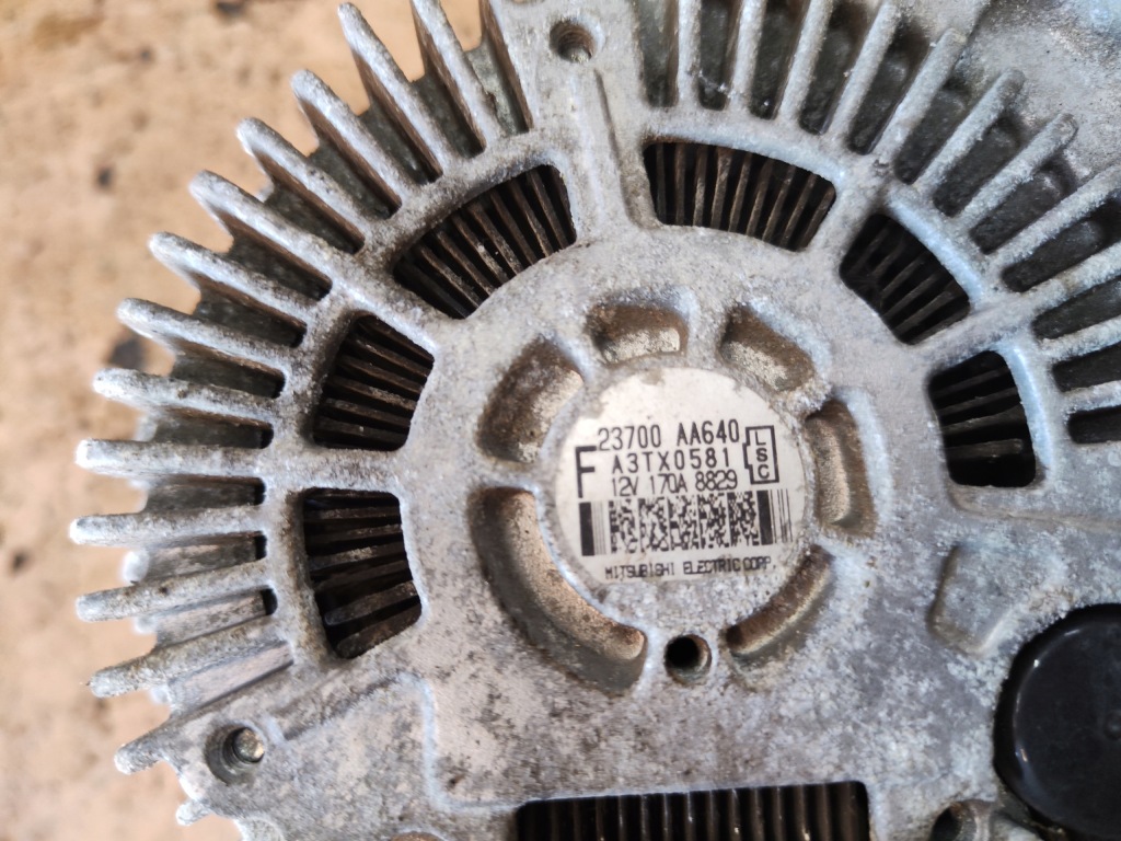 фото №2, Subaru forester 3 iii 2.0 d генератор