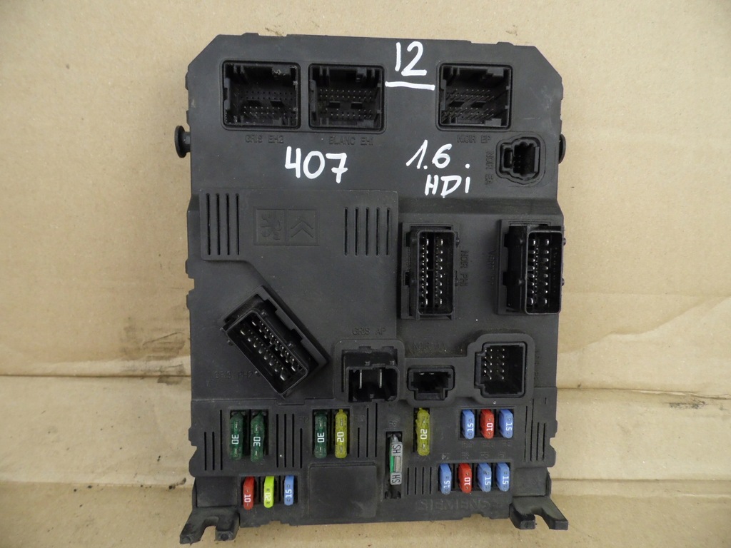 фото №1, Peugeot 407 модуль bsi 9655221180
