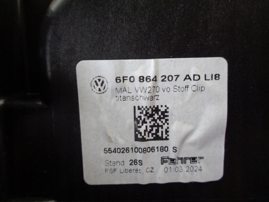 фото №6, Vw polo vi 6 2g підлокітник тунель середній бардачок 6f0864207ad