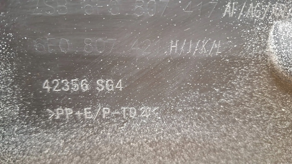 фото №8, Бампер задняя 6f0807421h seat ibiza 6f0 17-