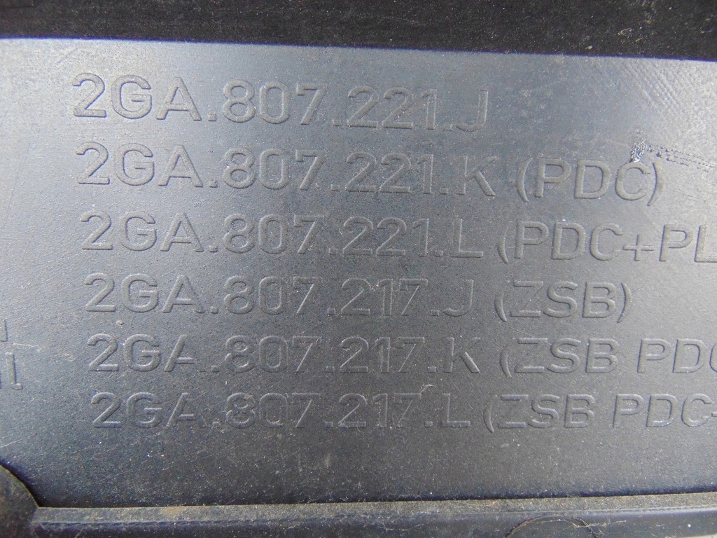 фото №16, Бампер перед vw t-roc 2ga807221j pod pdc