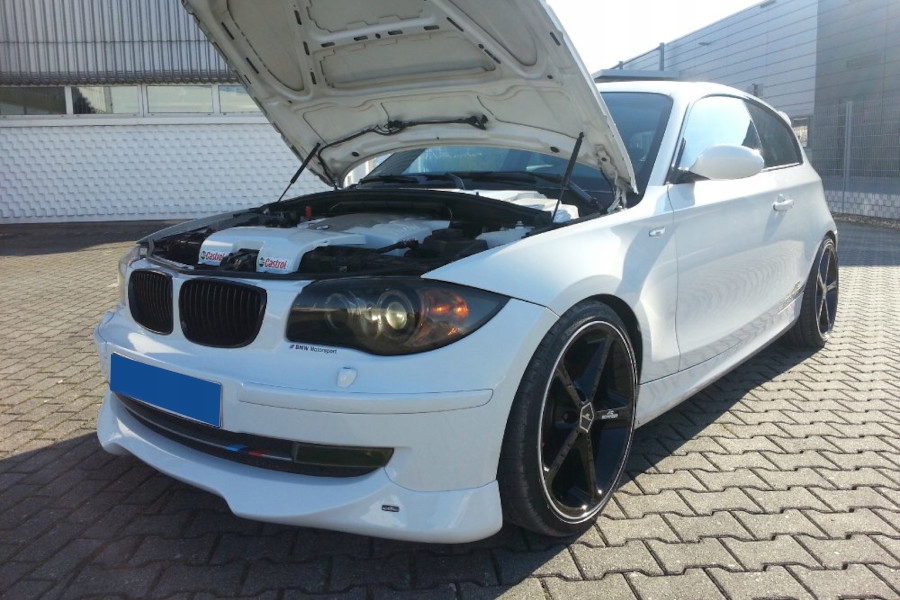 фото №10, Накладка бампера передний спойлер do bmw 1 e81 e87 2007-2011 sobmart