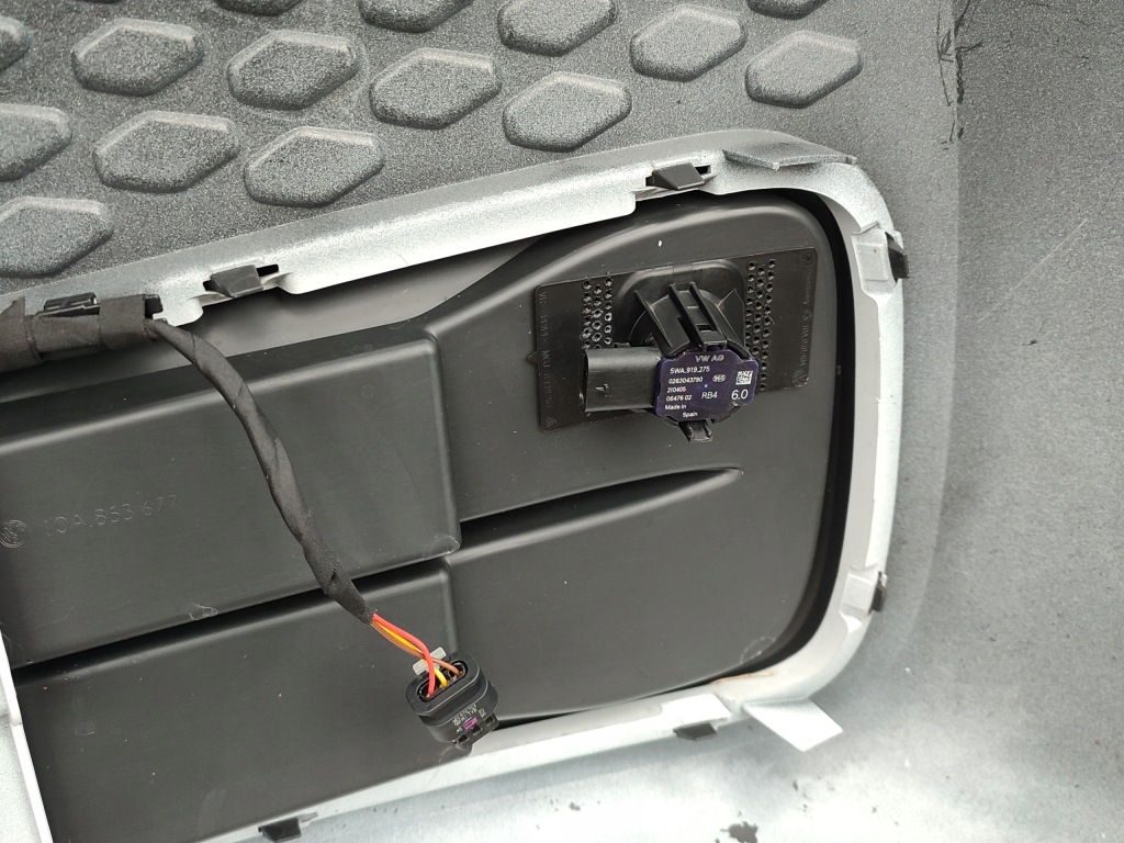 фото №12, Бампер передній kompletny 4 pdc світлодіоди білий vw id3 id.3 2019- 10a idealny