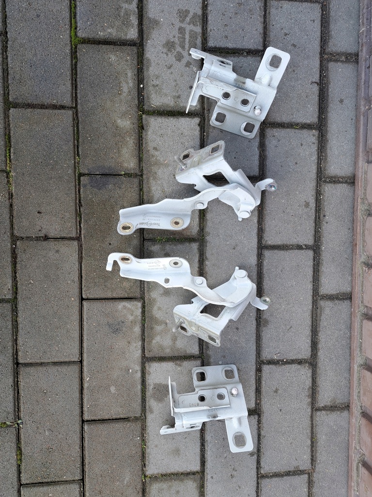фото №1, Renault trafic iii rok 2020 комплект петли капот перед 654010249r