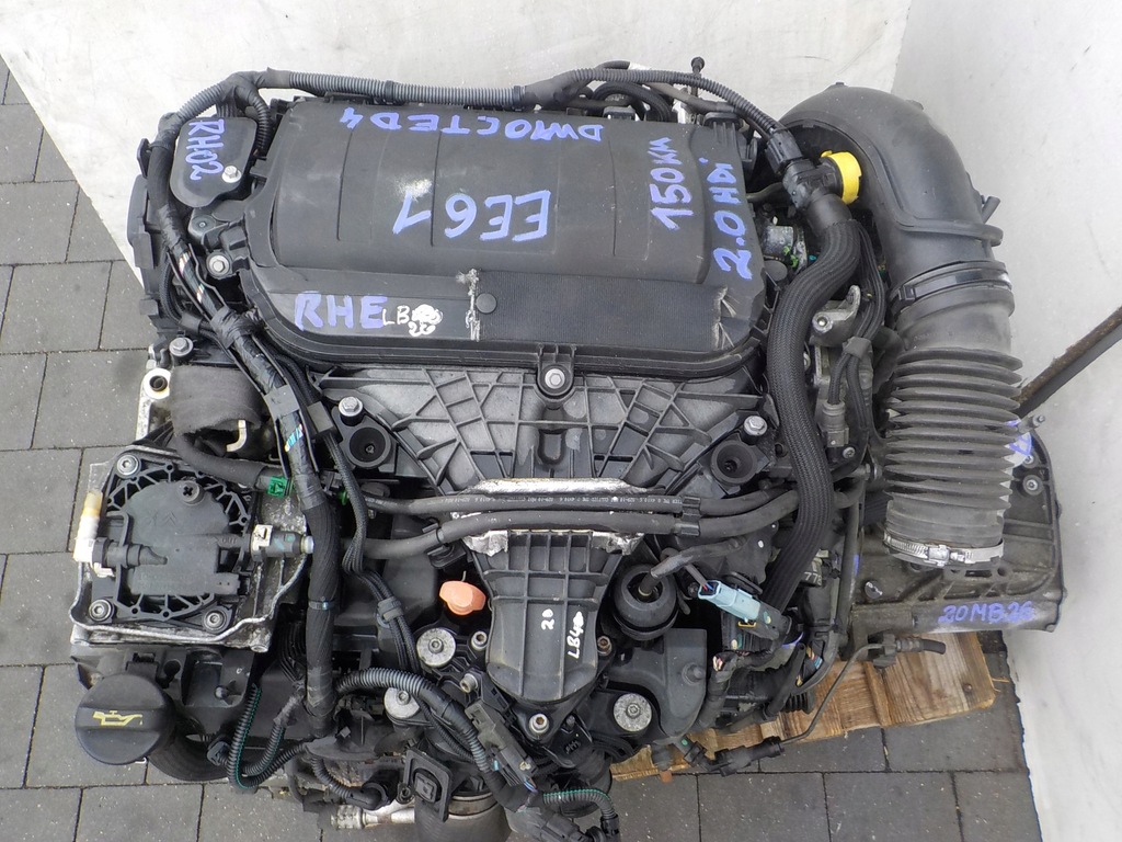 фото №11, Peugeot 5008 10r 2.0 hdi 150km двигун rhe rh02 kompletny film