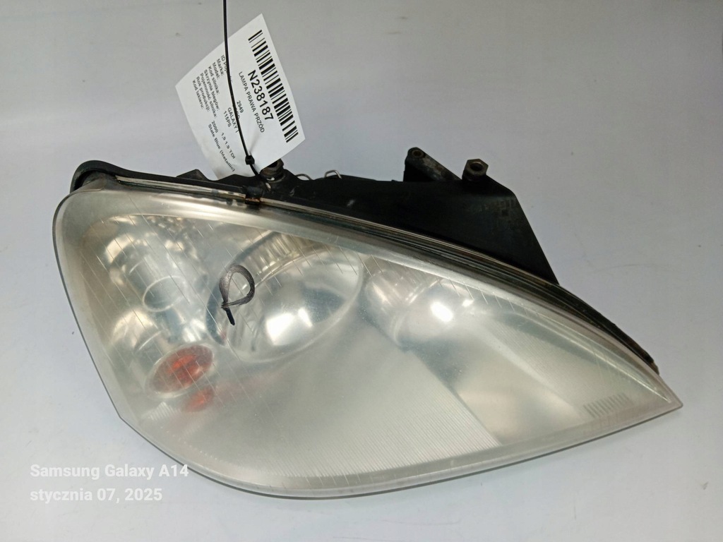 фото №1, Лампа правая перед 7m5941016d ford galaxy i