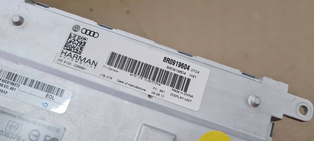фото №9, Q5 8r экран дисплей монитор mmi 8r0919604 a5 a4 b8