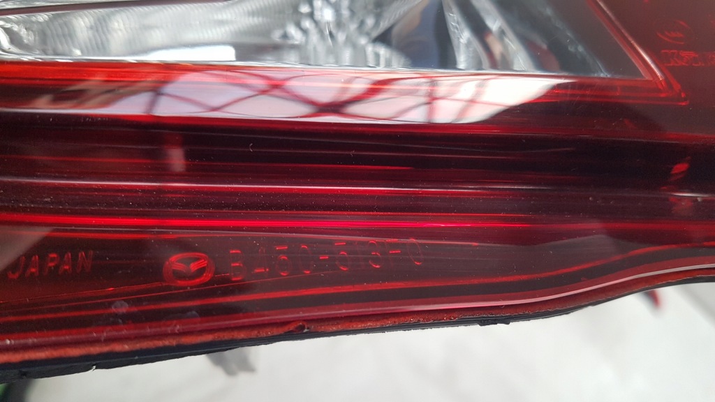 фото №6, Лампа задня крила кришка led mazda 3 bm lift