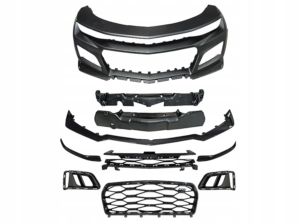 фото №1, Chevrolet camaro 2019- бампер перед левая zl1