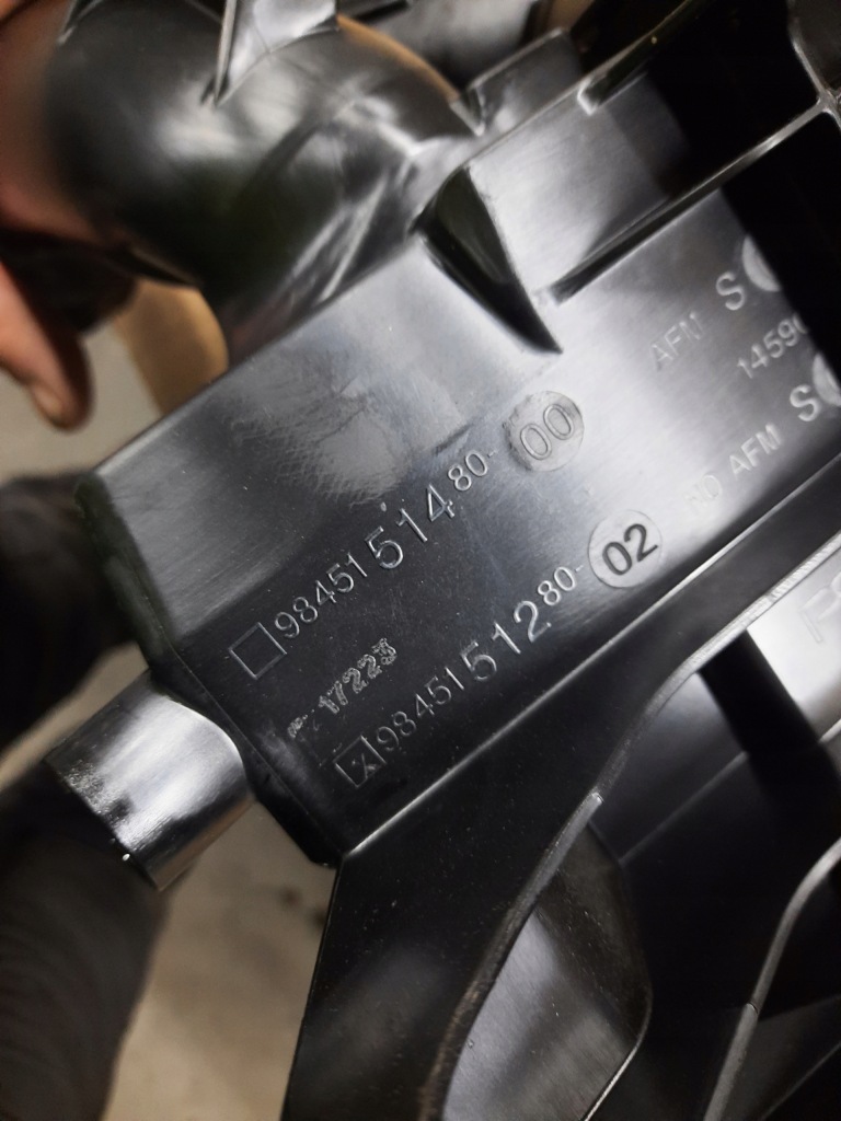 фото №10, Opel mokka b ii 1.2 корпус фильтра воздуха воздухозаборник резонатор комплект