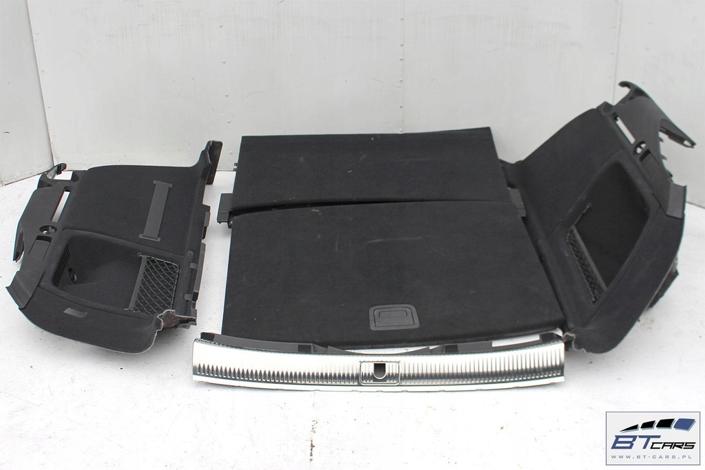 фото №14, Audi a4 kombi обшивка коврик pas багажника 8w9863879a 8w9863880a 8w9863531 8w