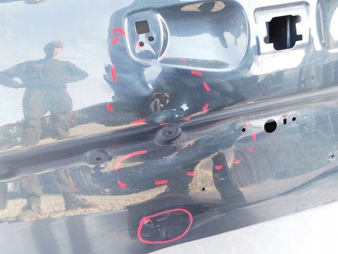 фото №6, Trafic iii vivaro iii 14- крышка багажника задняя задняя