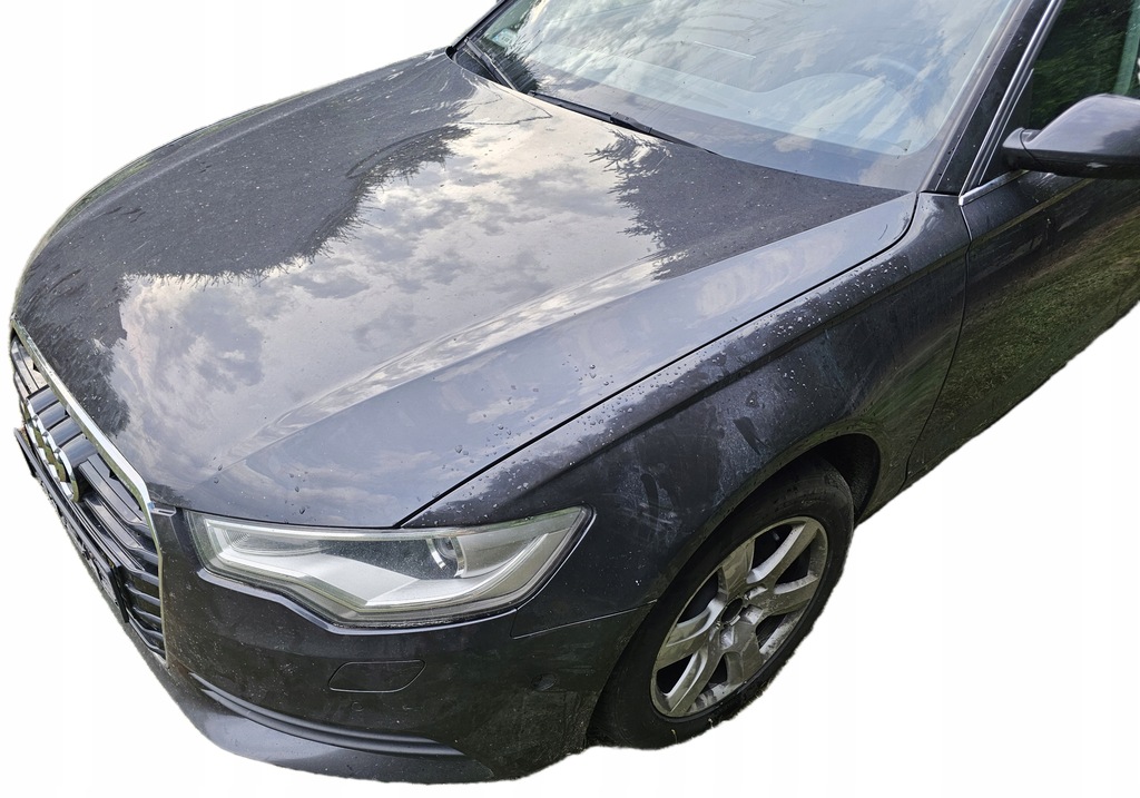 фото №6, Audi a6 c7 4g бампер капот лампы ксенон крыло перед kompletny 2.0tdi lx7u