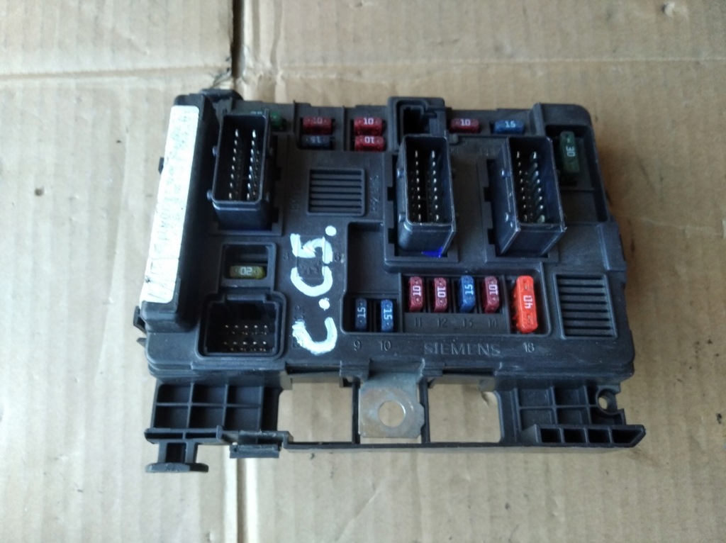 фото №1, Модуль коробка bsi citroen c5