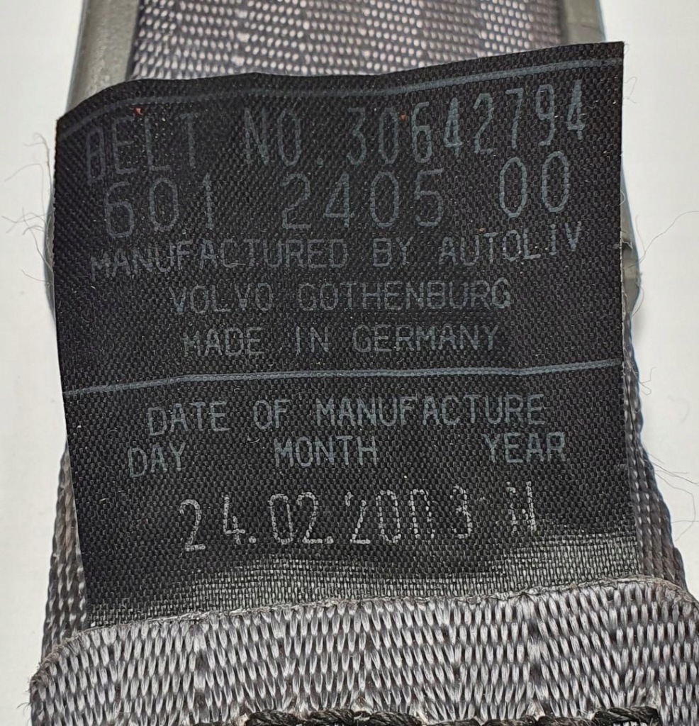 фото №3, Pas натяжитель левый задняя ii ряд volvo xc90 30642794