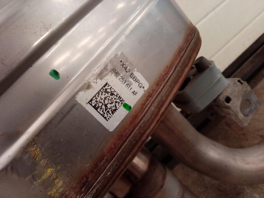 Audi sq8 4m8 19- 4.0 tfsi гасник вихлоп комплектний  4m0253611af Недорого