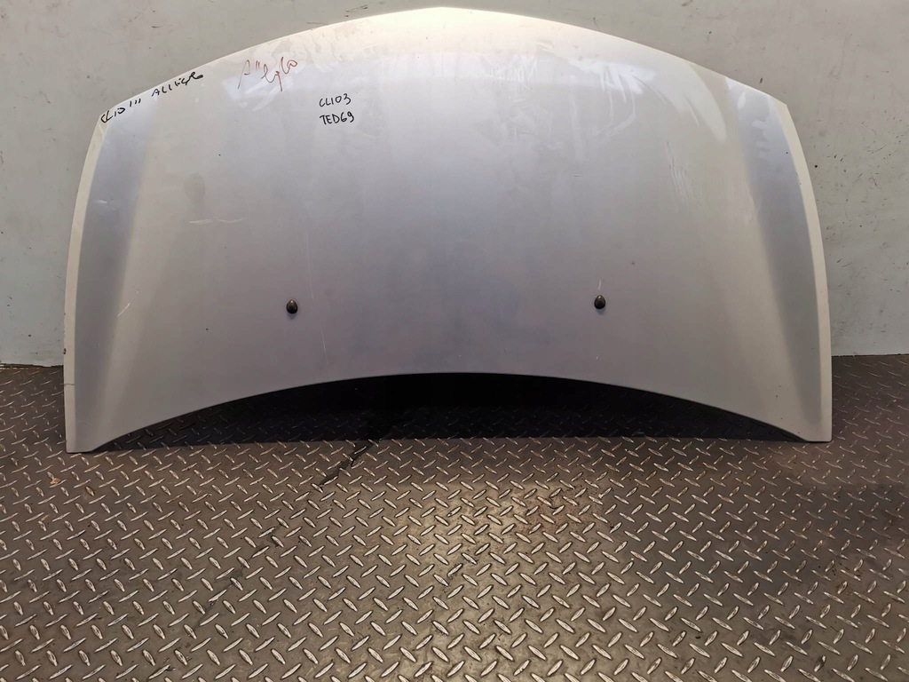 фото №3, Капот крышка двигателя renault clio iii ted69