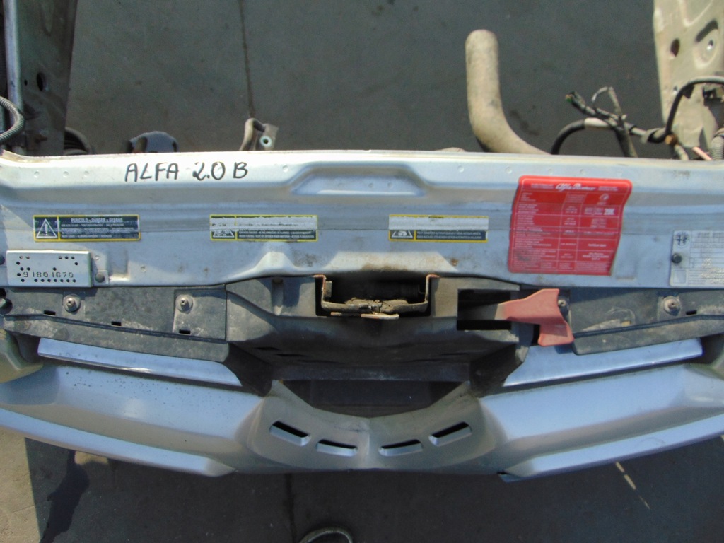 фото №11, Alfa romeo 156 1.8 ts бампер лампи перед радіатор kpl