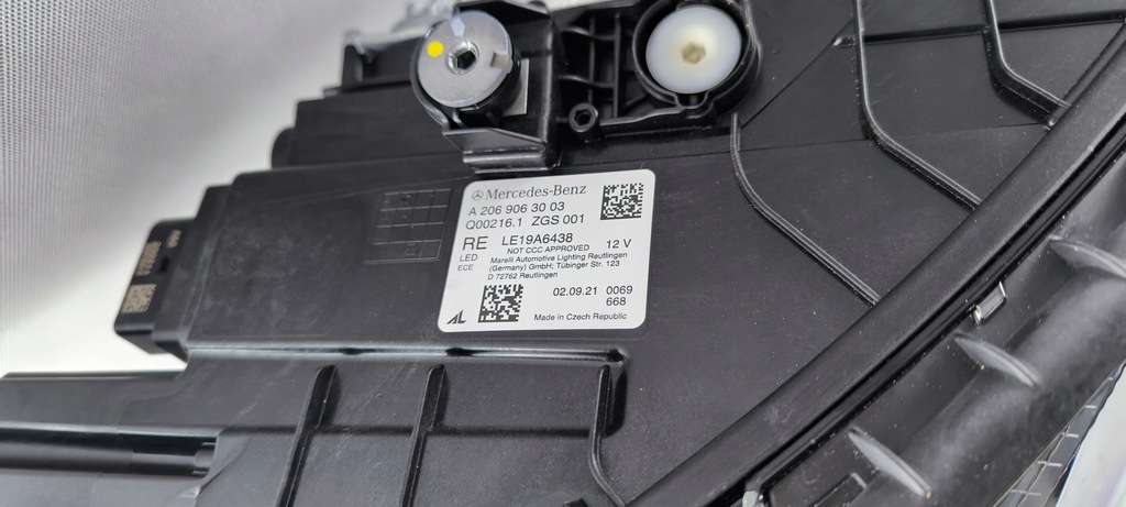 фото №10, Mercedes c klasa 206 w206 full led левый правый digital фара лампа