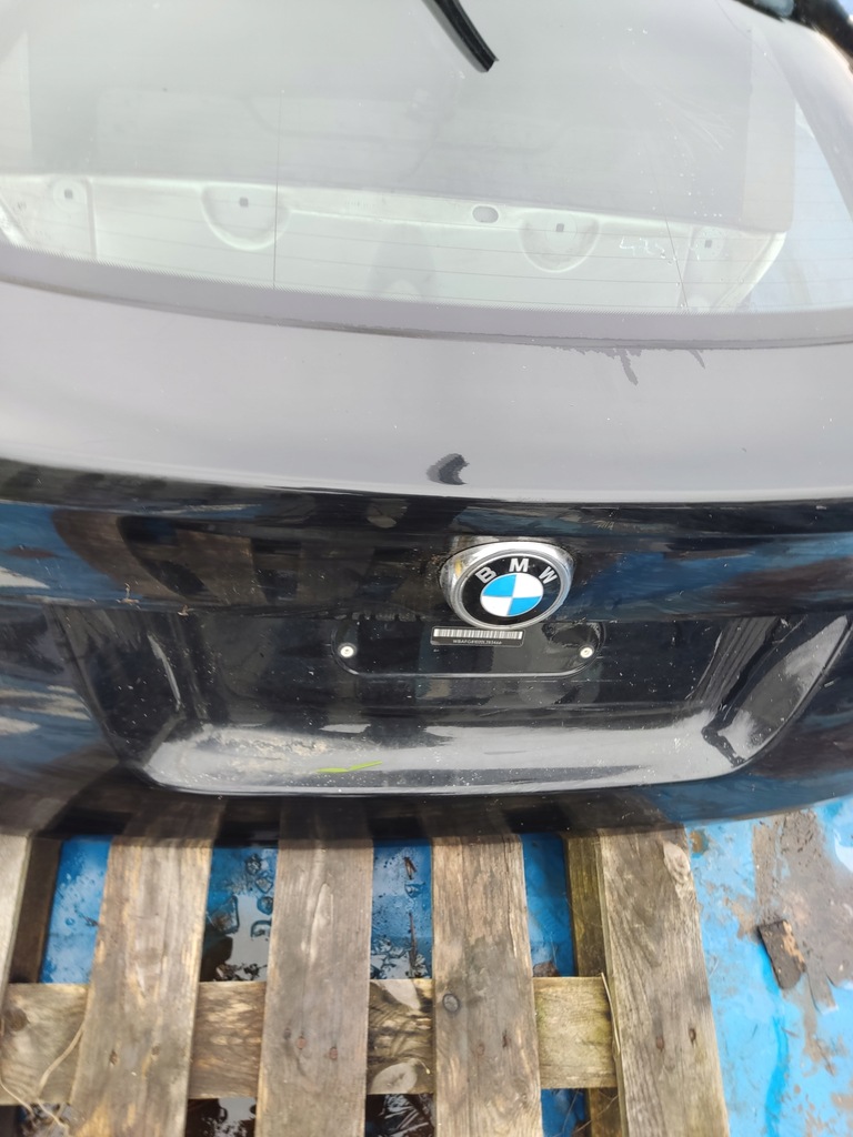 фото №4, Bmw x6 e71 крышка багажника багажника black sapphire металлик 475/9 стекло