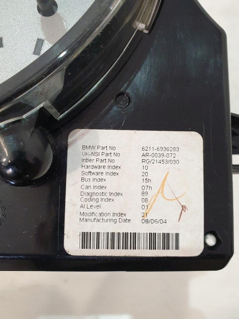 фото №7, Лічильник прилади 6936283 mini cooper one r50 1.4td 2004r