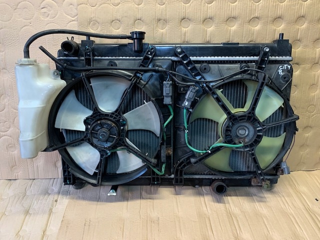 фото №1, Honda city iv 2008r радиатор wody вентиляторы