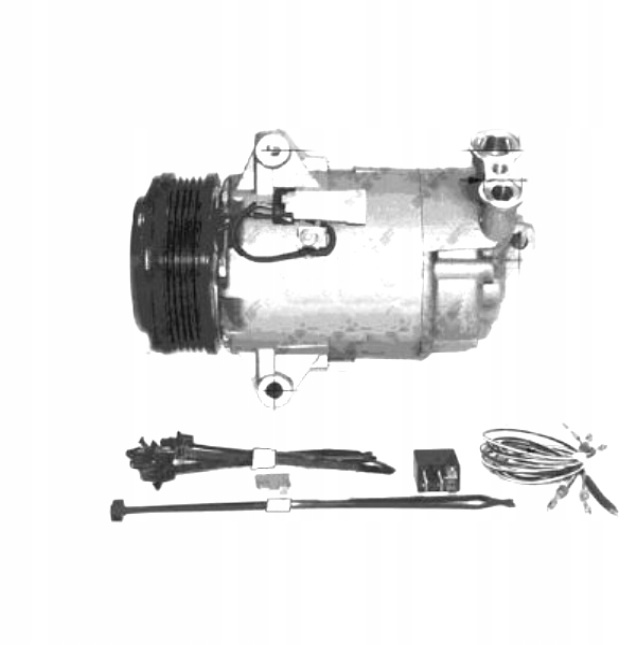 фото №1, Компрессор кондиционера nrf do opel zafira family b