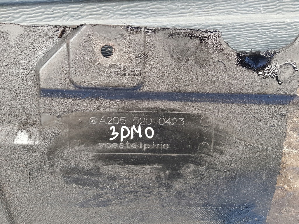 фото №16, Защита pod бампер перед двигатель коробка передач mercedes w205 2055200423