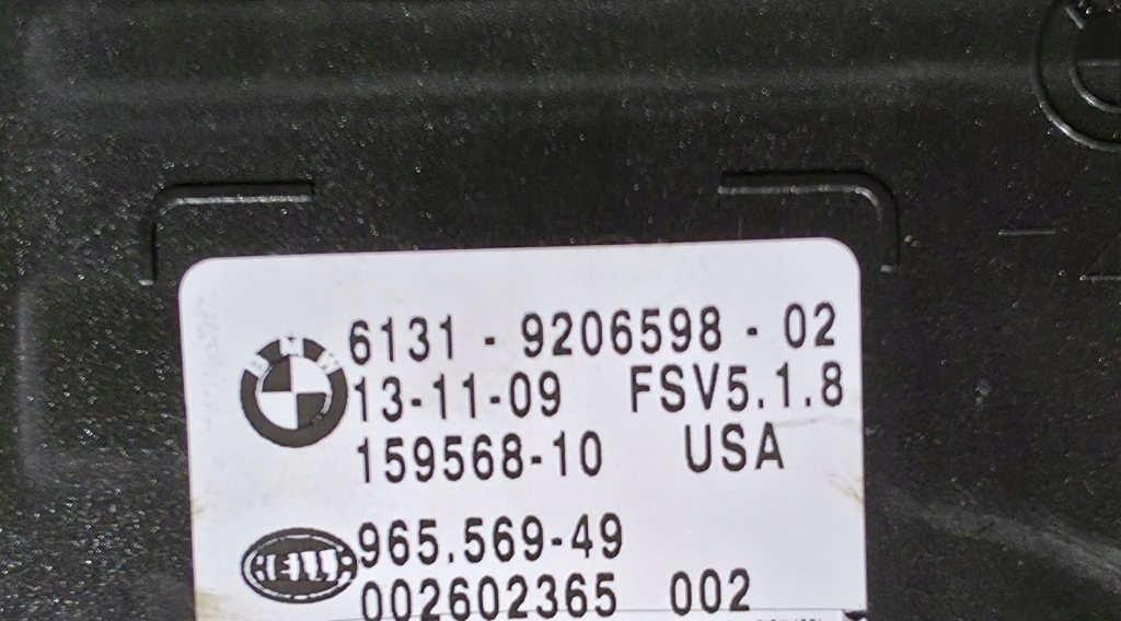 фото №6, Лампа потолочный салона bmw x6 e71