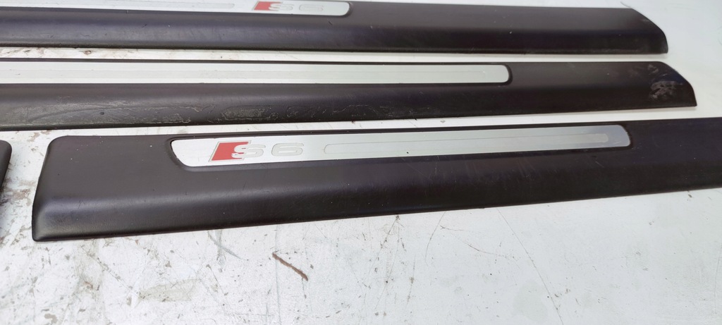 фото №7, Молдинг накладки порогові комплект audi a6 s6 c6