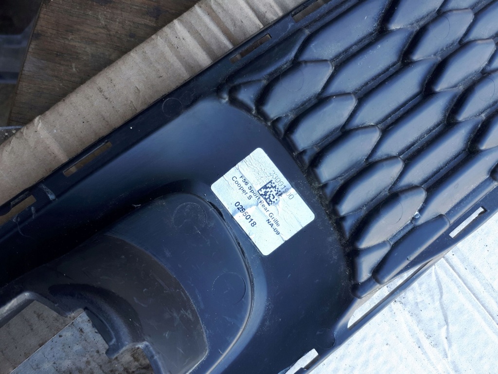 фото №8, Накладка решётка радиатора бампера задняя mini cooper s f55 f56